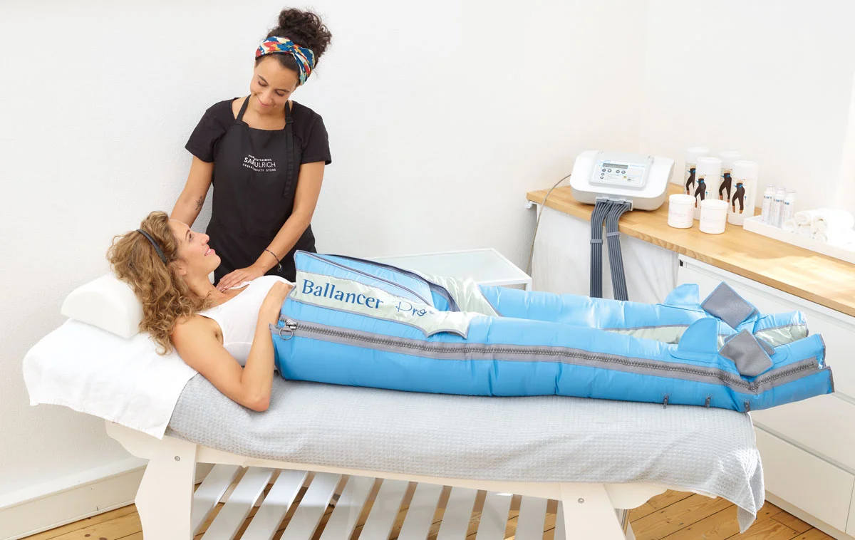Ballancer Lymphdrainage und Gleitwellenmassage bei Skin Aesthetics