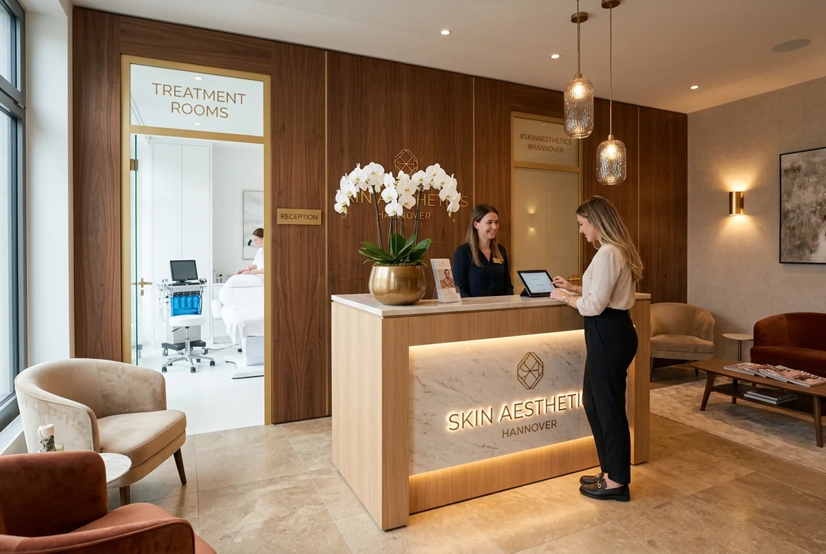Skin Aesthetics Kosmetikinstitut Hannover Lavesstraße Empfang & Behandlungsräume