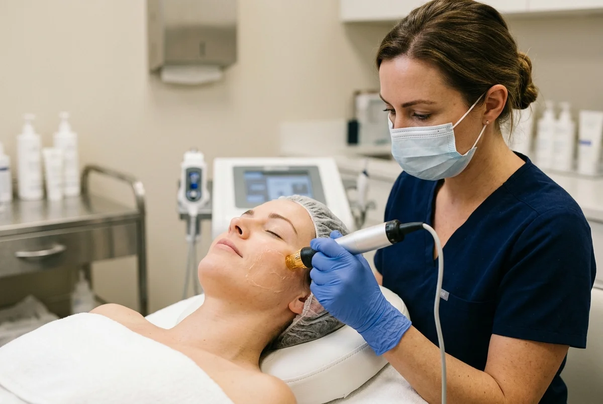 Radiofrequenz Microneedling bei Skin Aesthetics